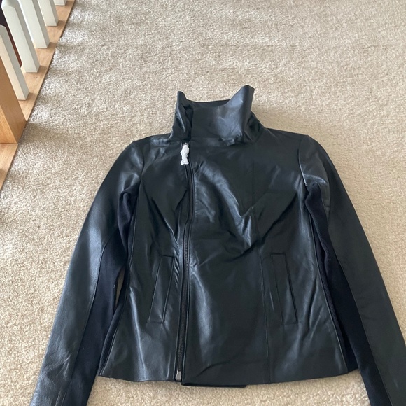 Kirna Zabête for Target Black Leather Motorcycle Jacket XS NWT - Picture 9 of 11